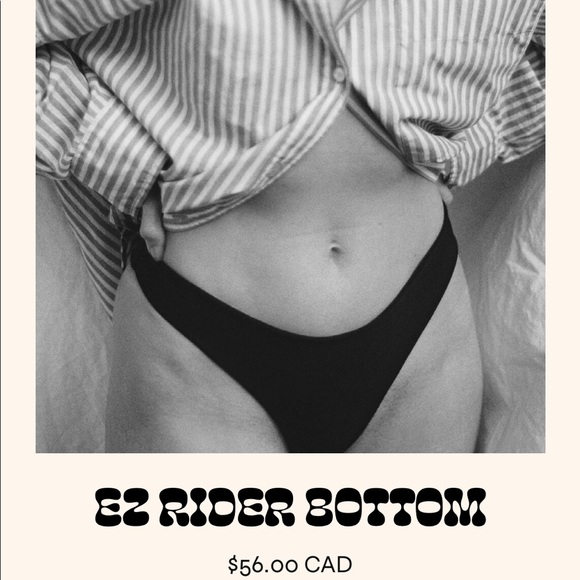 BAD MOON bathing suit in dusty blue - Picture 3 of 5